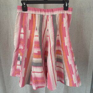 Drew Cotton Elastic Waisted Skirt